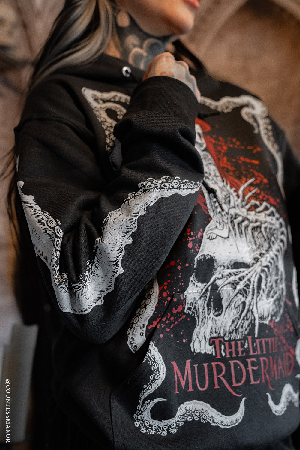 The Little Murdermaid Hoodie [Zipper or Pullover]