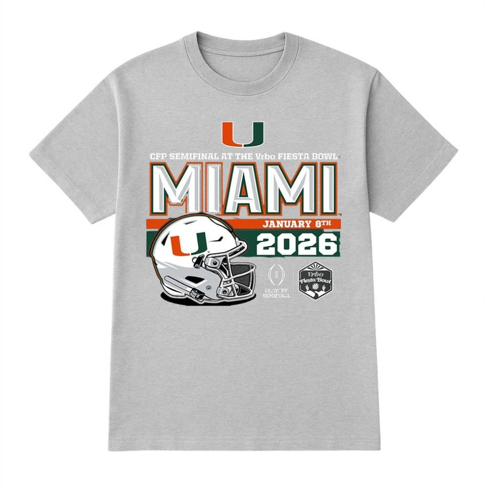 Miami CFP Semifinal At The  Vrbo Fiesta Bowl January 8yh 2026 Shirt