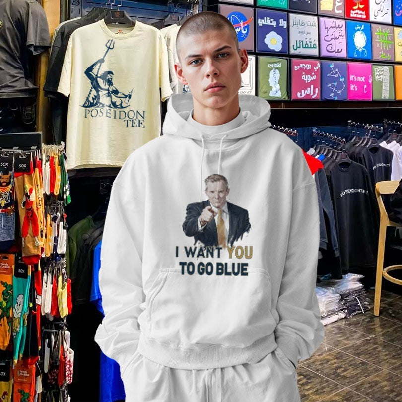 Michigan Basketball Dusty May I Want You To Go Blue T-shirt