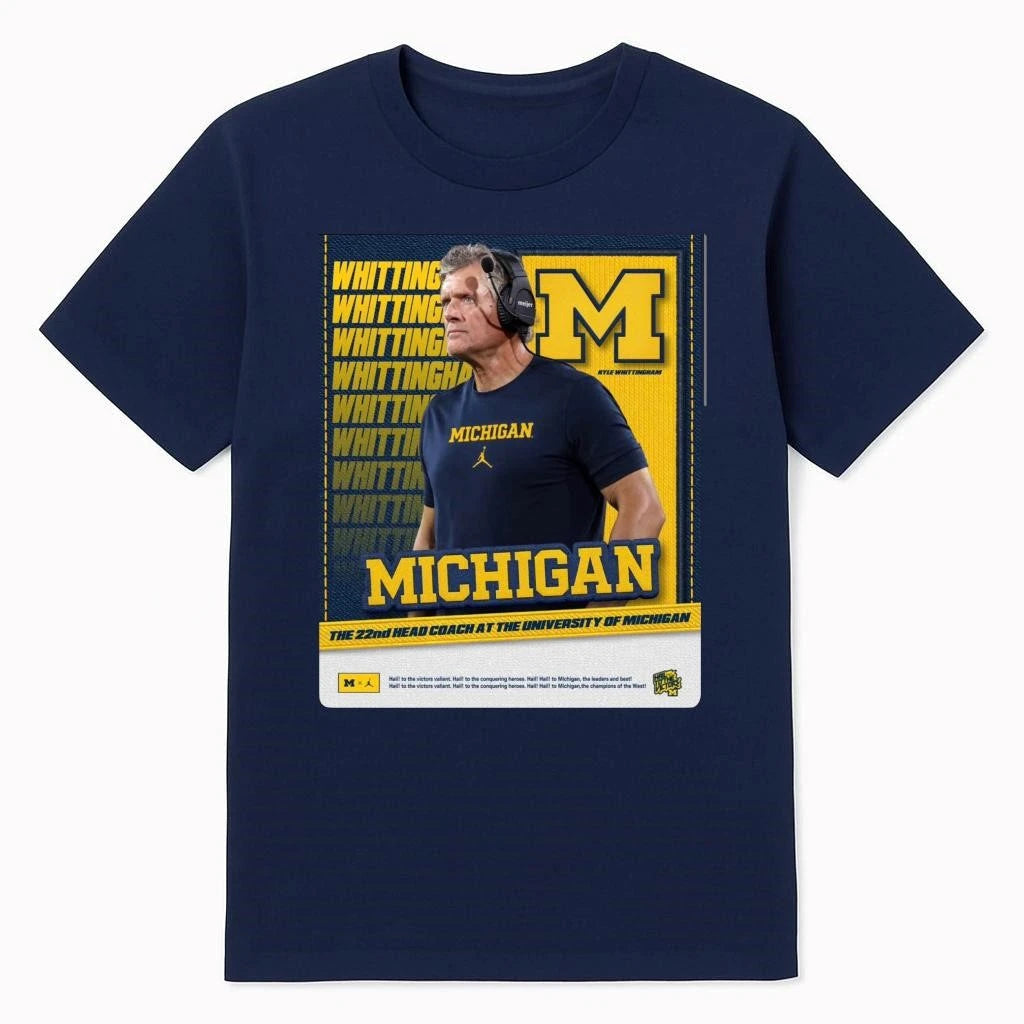 Michigan Wolverines The 22nd Head Coach Kyle Whittingham Show Your Wolverine Pride Shirt