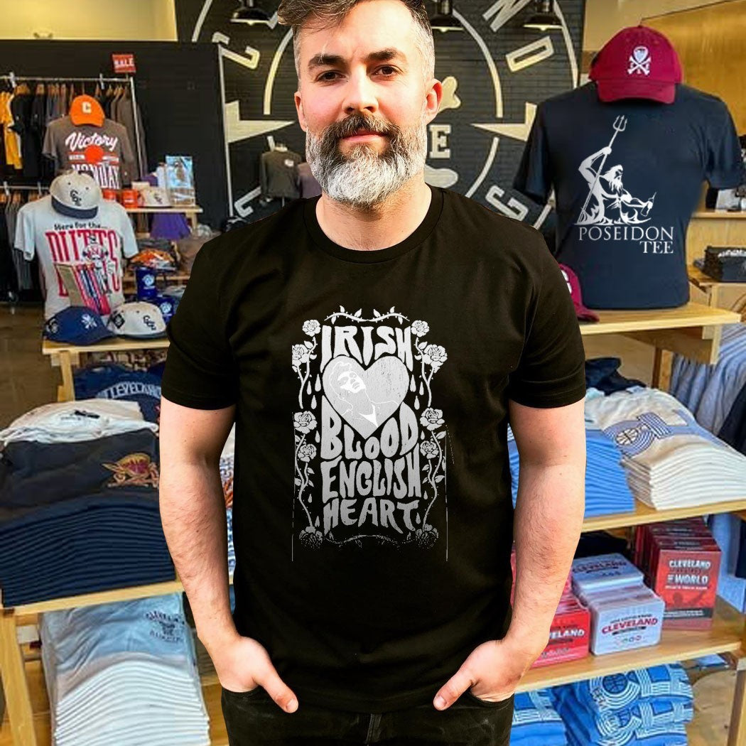 Morrissey Irish Blood English Heart T-shirt