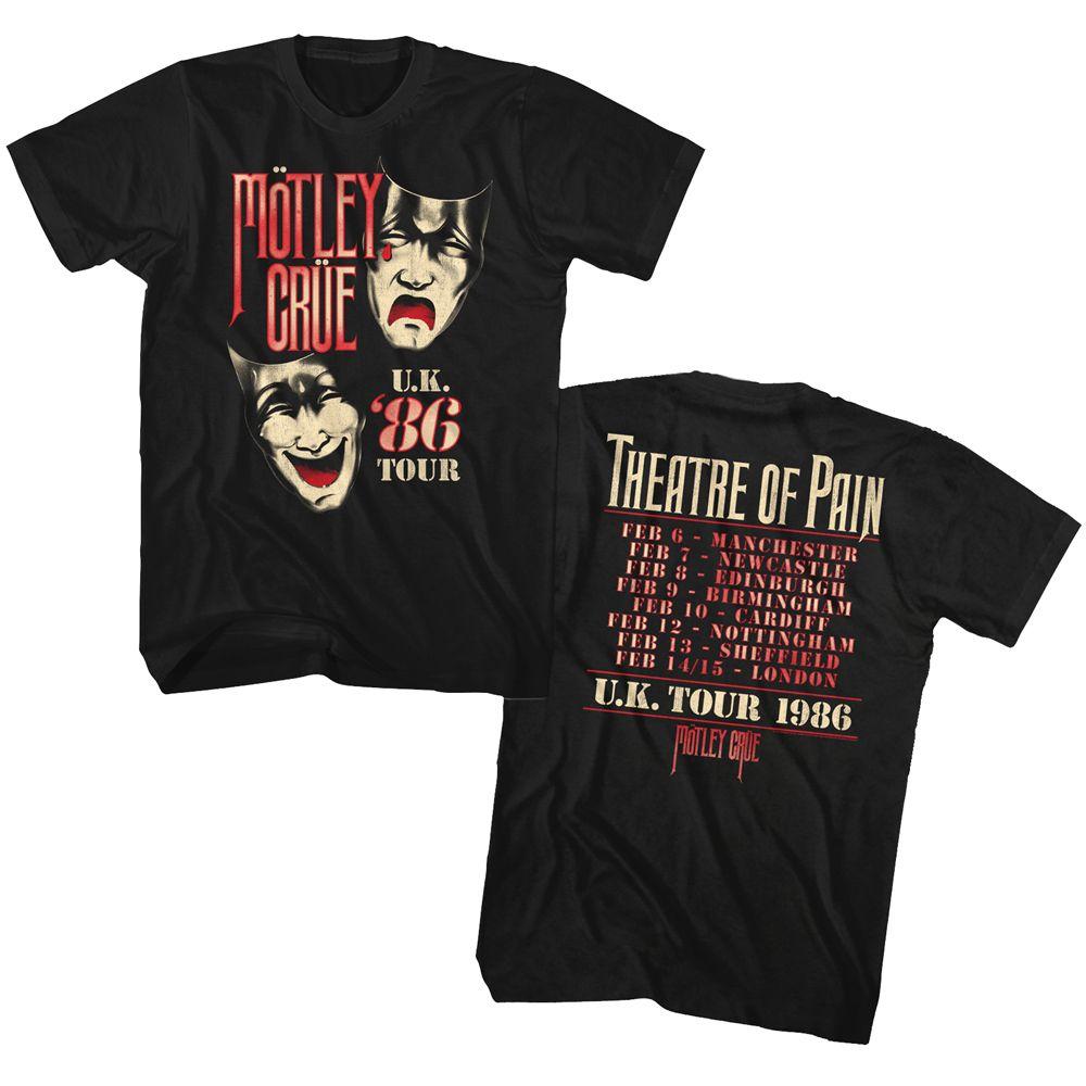 MOTLEY CRU UK TOUR BIG AND TALL T-SHIRT
