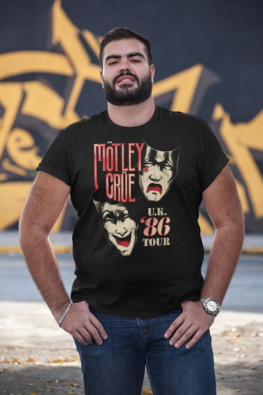 MOTLEY CRU UK TOUR BIG AND TALL T-SHIRT