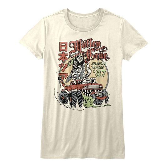 Motley Crue Japan Tour Womens T-Shirt