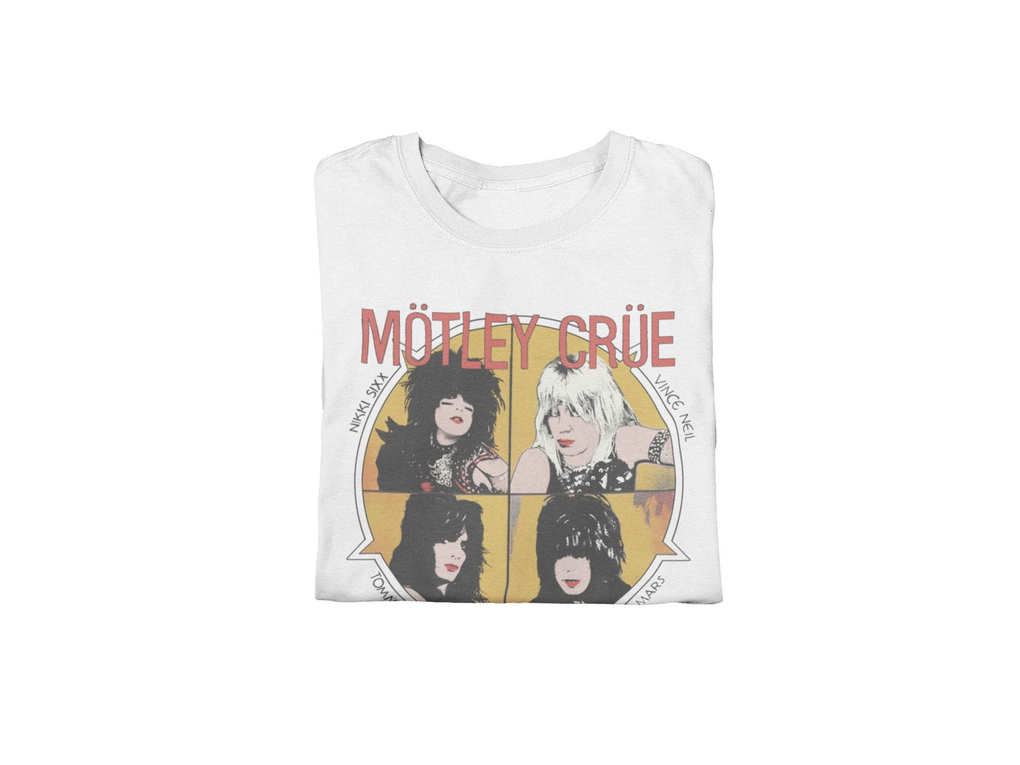 Motley Crue - Shout 83/84 Tour Jumbo Print T-Shirt Style001