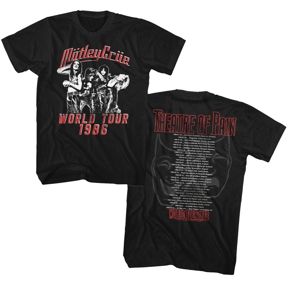 Motley Crue Theatre Of Pain Tour T-Shirt