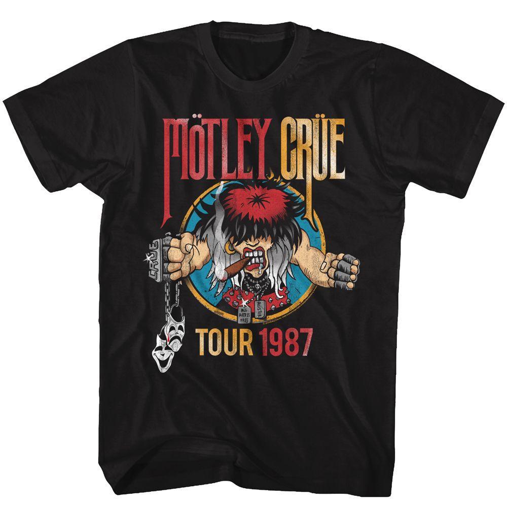 Motley Crue Tour 1987 Boyfriend Tee