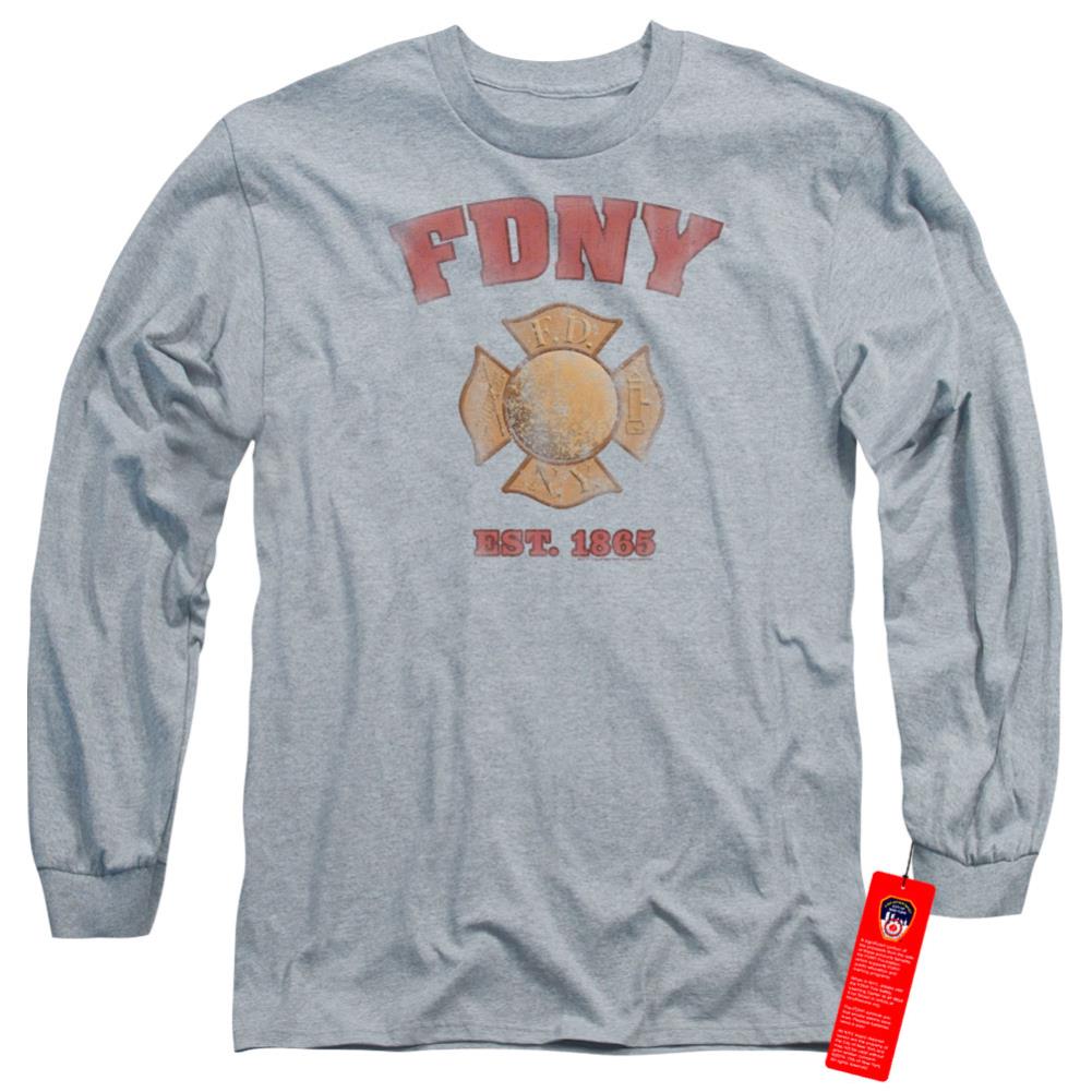 New York City FDNY Vintage Badge T-Shirt