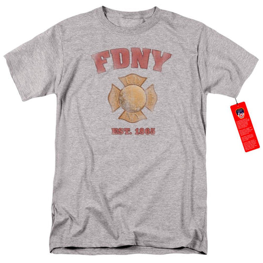 New York City FDNY Vintage Badge T-Shirt