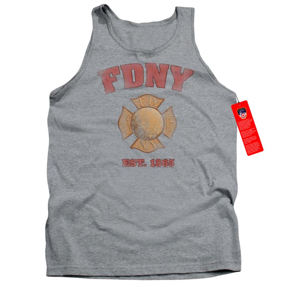 New York City FDNY Vintage Badge T-Shirt