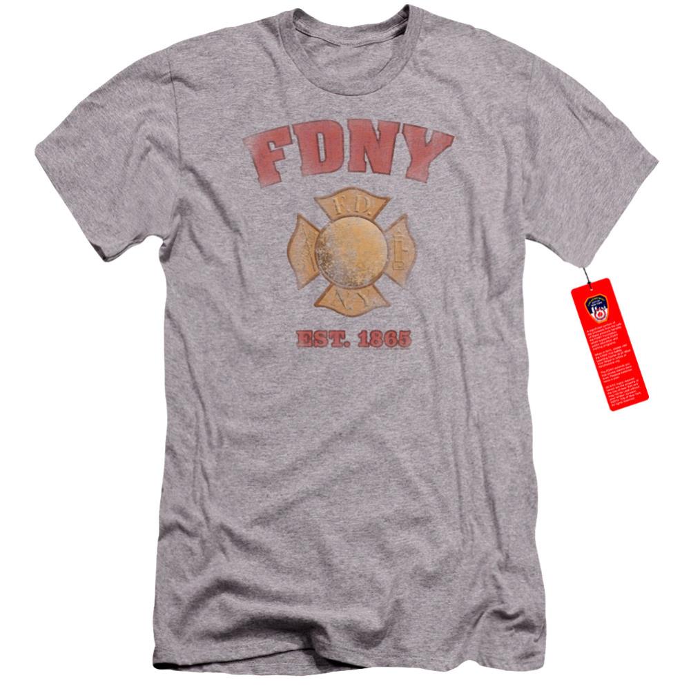 New York City FDNY Vintage Badge T-Shirt