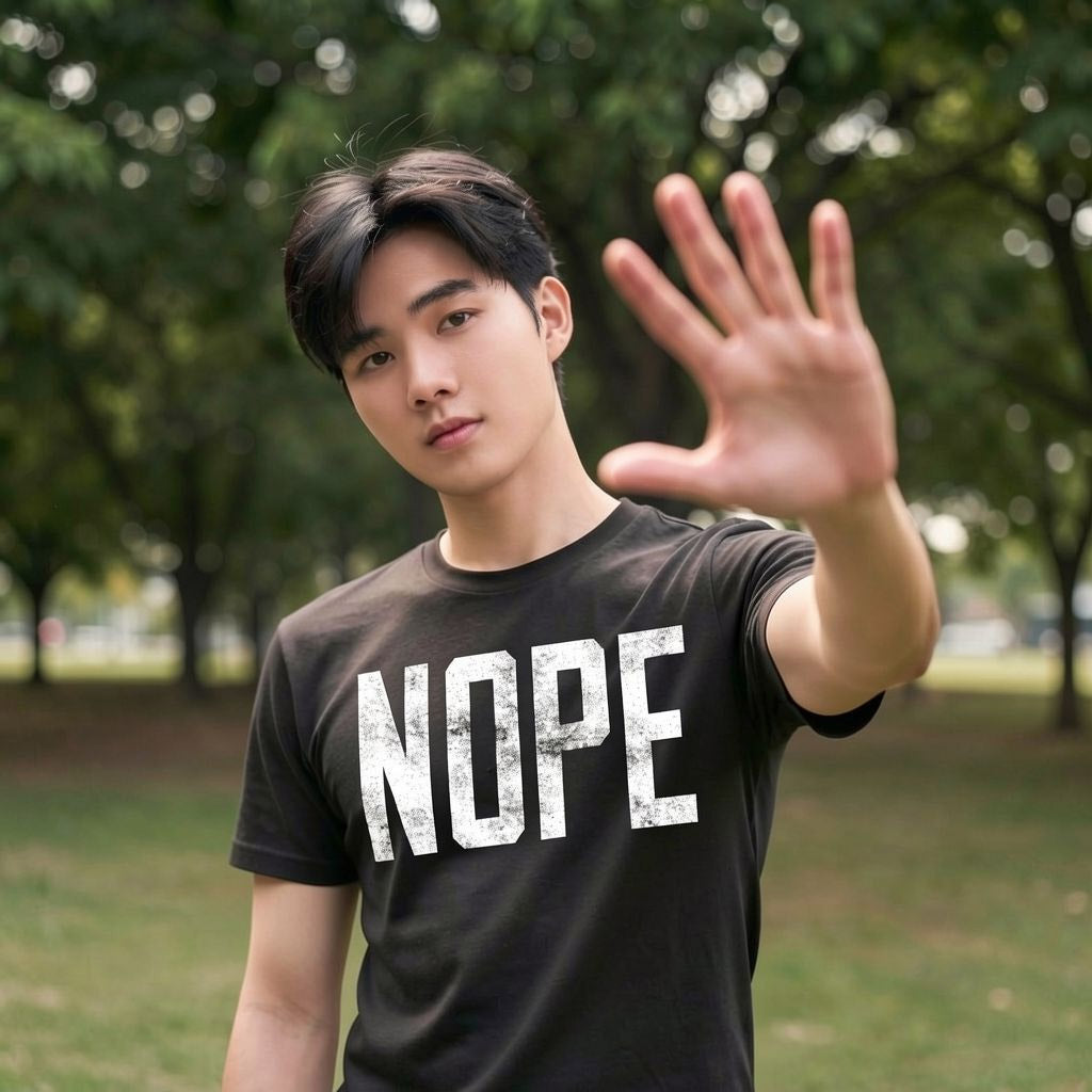 Nope Men's T Shirt
