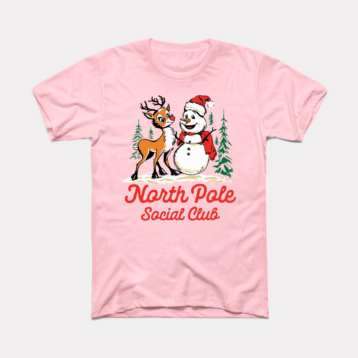 North Pole Social Club - Adult Unisex Tee
