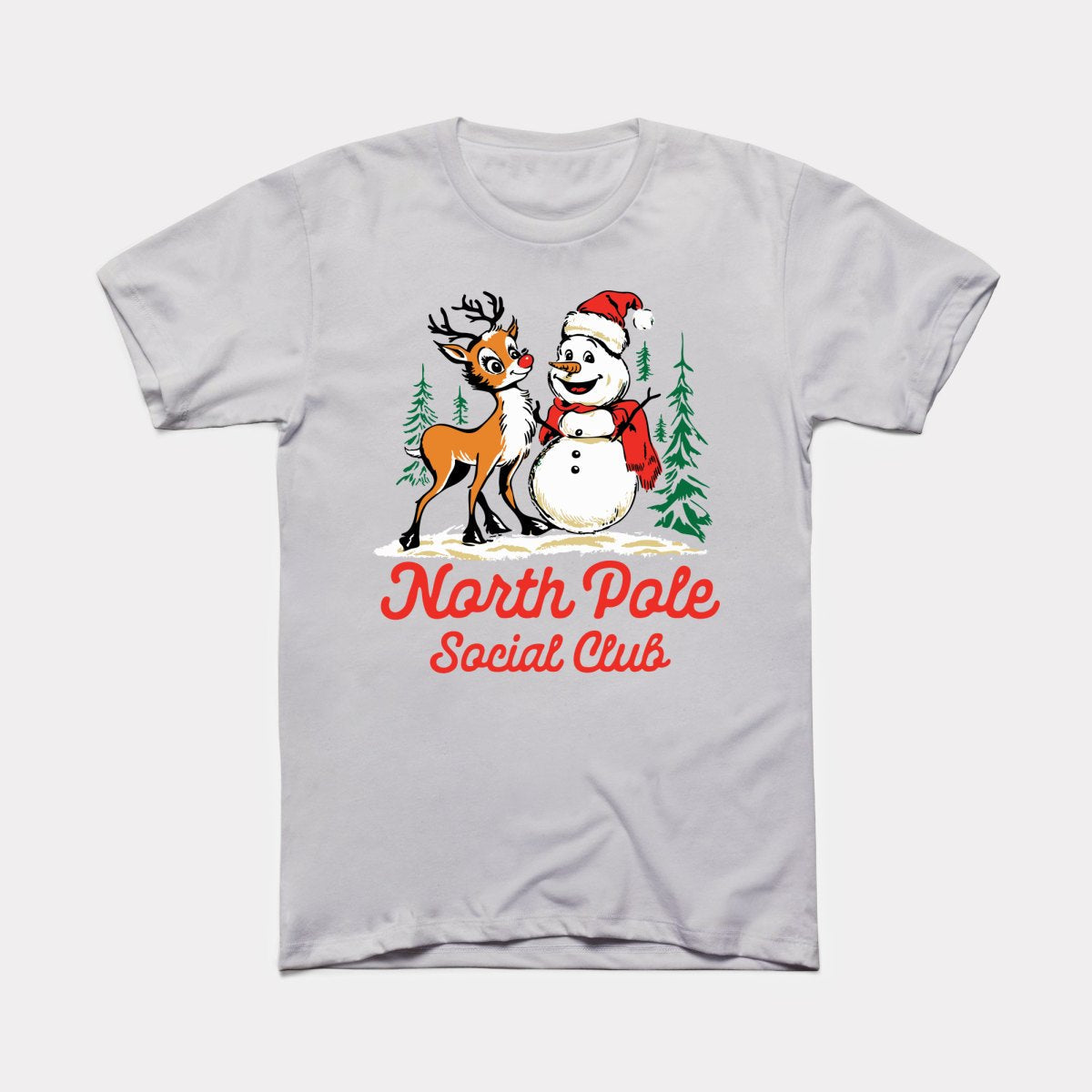 North Pole Social Club - Adult Unisex Tee
