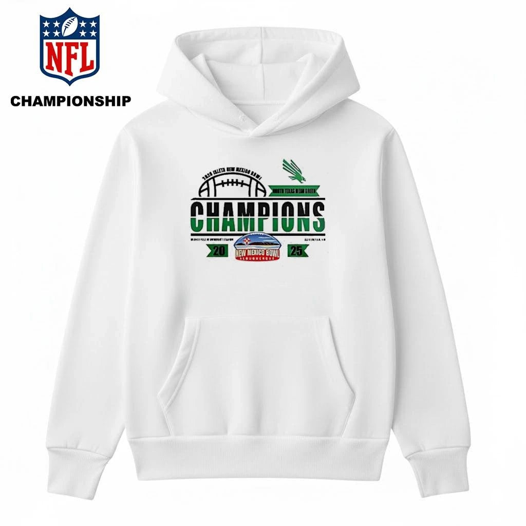 North Texas Mean Green Football Won Isleta New Mexico Bowl Champions 2025 Shirt