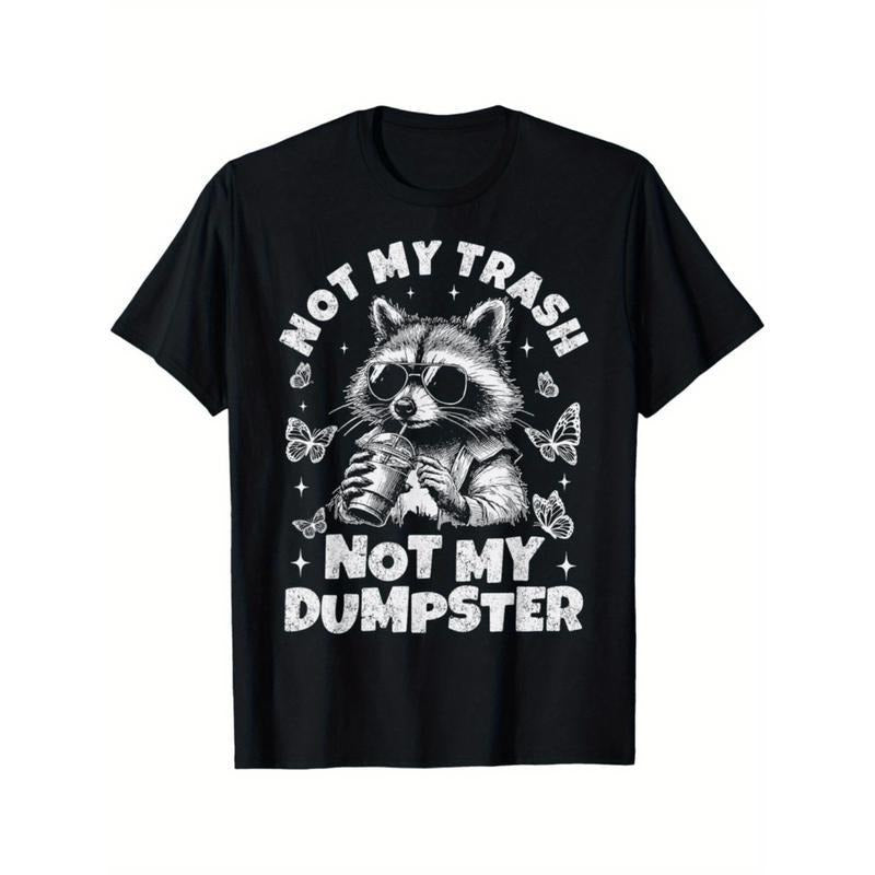 not my trash not my funny raccoon t shirt black Hoodie, Sweatshirt | UrbanDripWear.com