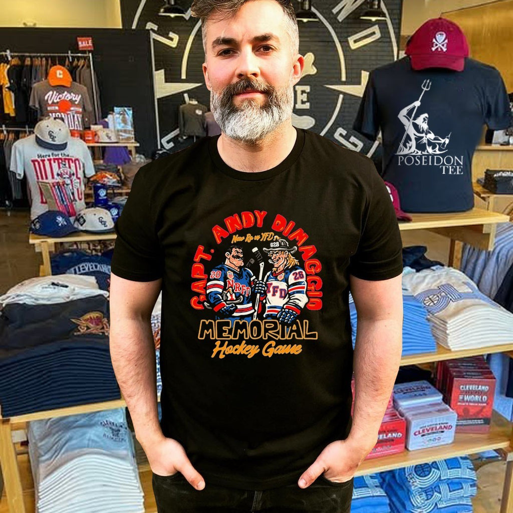 Nrfd Capt Andy Dimaggio ’26 Memorial Hockey Game T-shirt