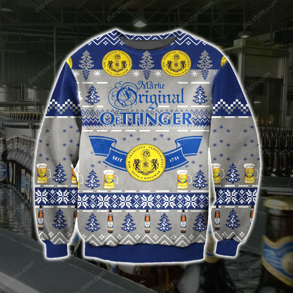 Oettinger Knitting Pattern 3D Print Ugly Sweater
