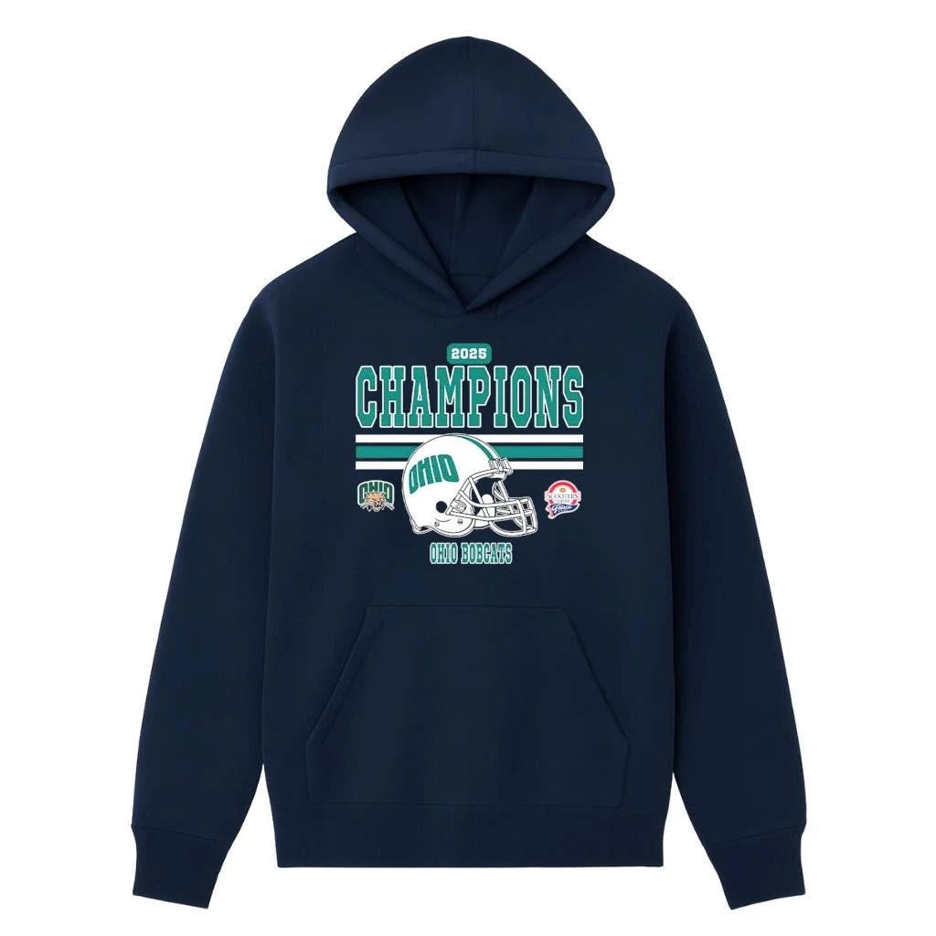 Ohio Bobcats Football Named To Champions 2025 Scooter’s Coffee Frisco Bowl Shirt