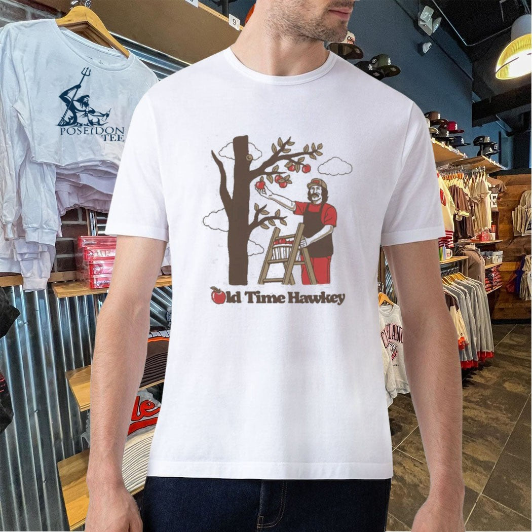 Old Time Hawkey Apple T-shirt