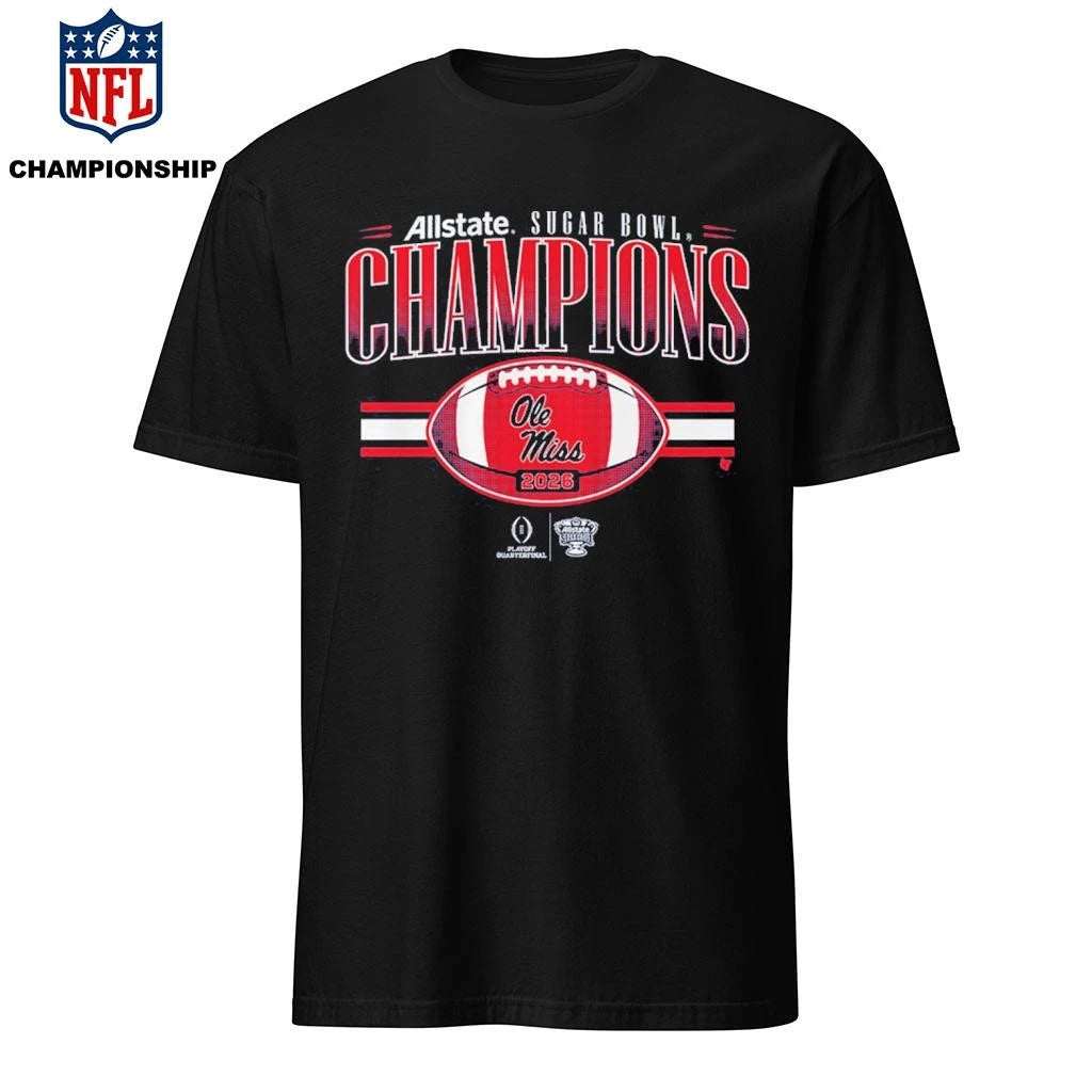 Ole Miss Football CFP Sugar Bowl Champions Shirt