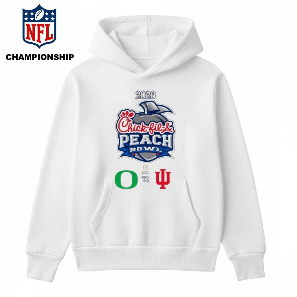 Oregon vs. Indiana 2026 Chick-fil-A Peach Bowl Shirt