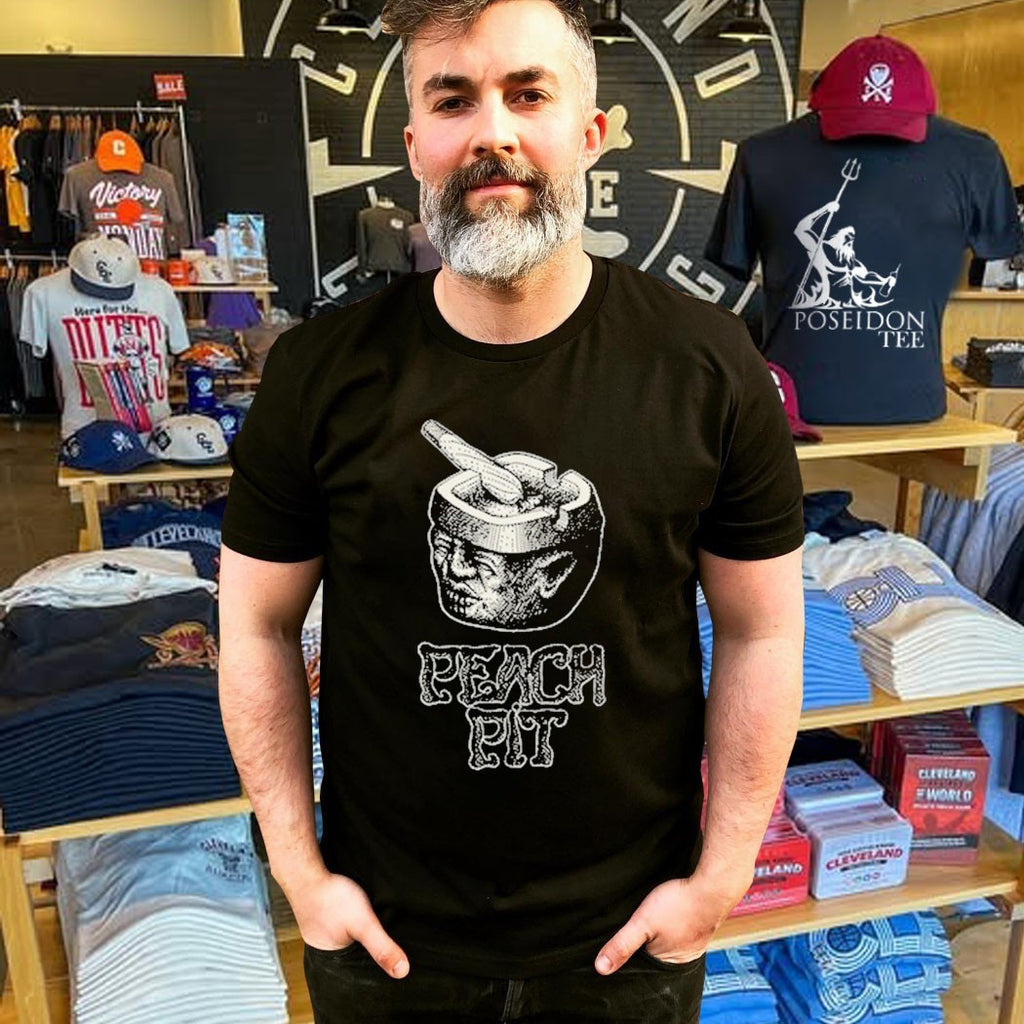 Peach Pit Stoned Head T-shirt