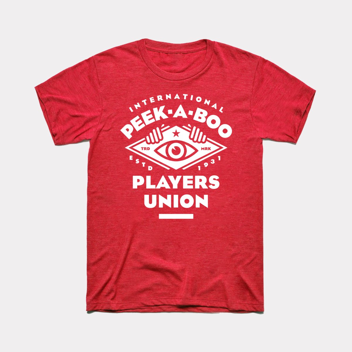 Peek A Boo Union Adult Unisex Tee