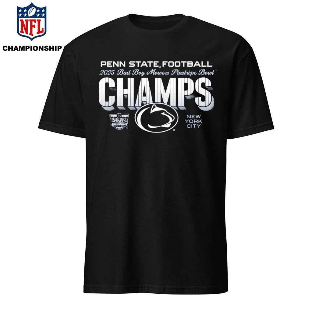 Penn State 2025 Pinstripe Bowl Champs shirt