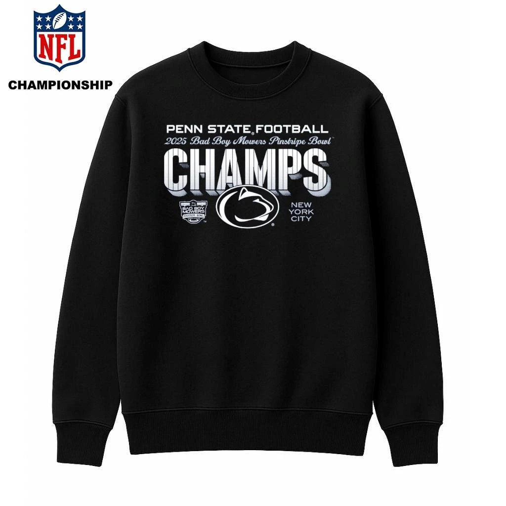 Penn State 2025 Pinstripe Bowl Champs shirt