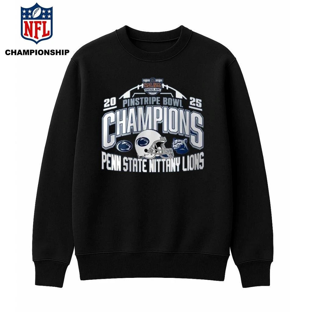 Penn State Nittany Lions 2025 Pinstripe Bowl Champions Shirt