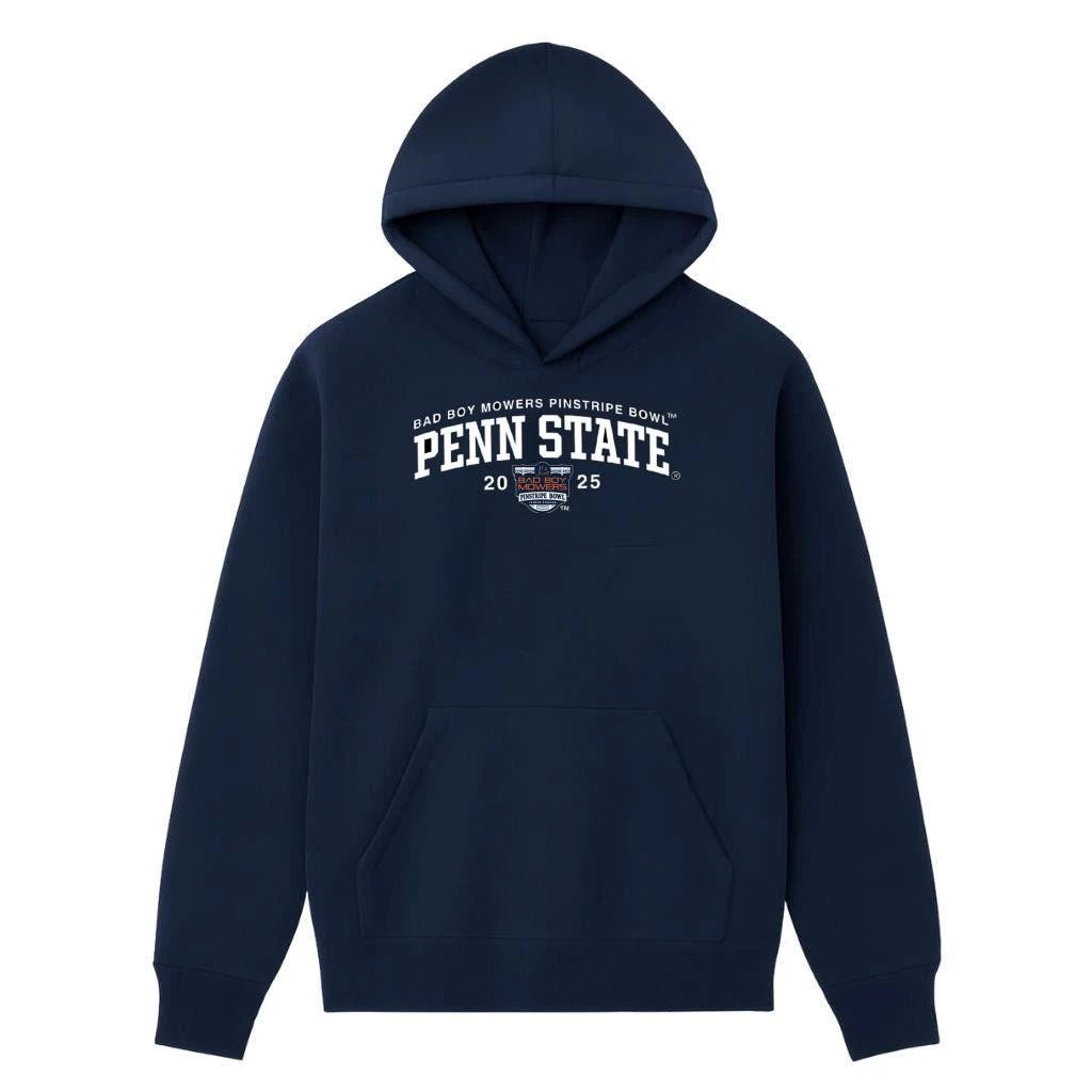 Penn State Nittany Lions Football 2025 Bad Boy Mowers Pinstripe Bowl Shirt