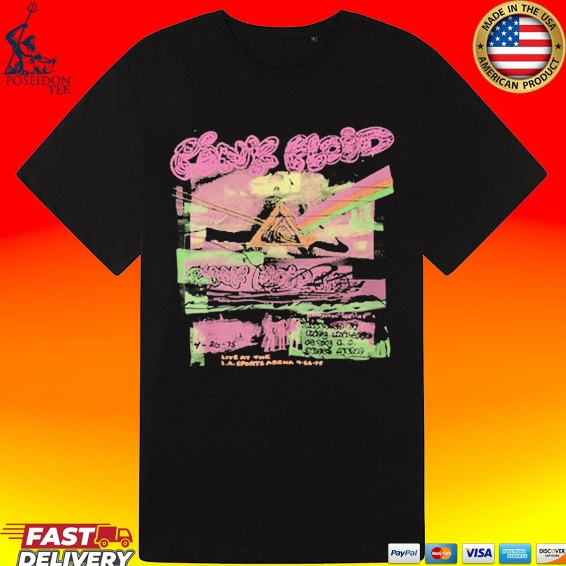Pink Floyd Los Angeles Sports Arena 1975 T-shirt