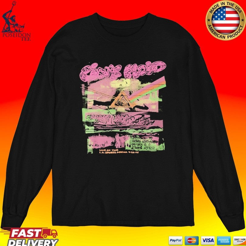 Pink Floyd Los Angeles Sports Arena 1975 T-shirt