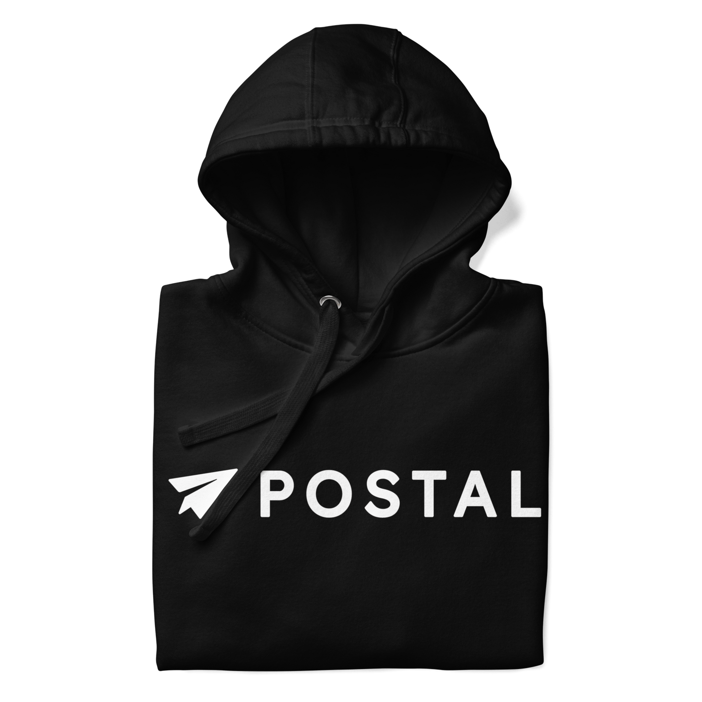 Postal Premium Unisex Hoodie - Black - International
