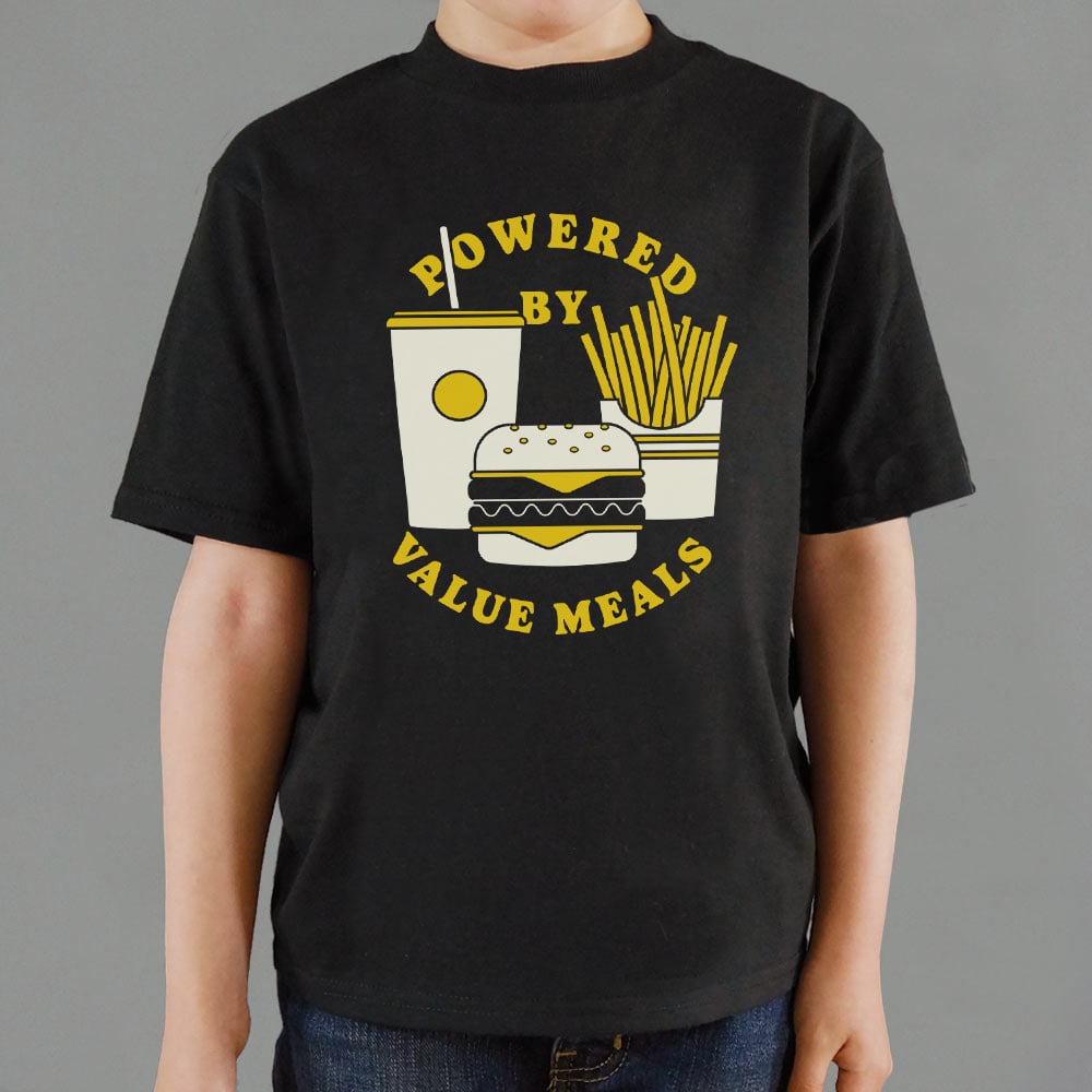 Powered By Value Meals Kids' T-Shirt