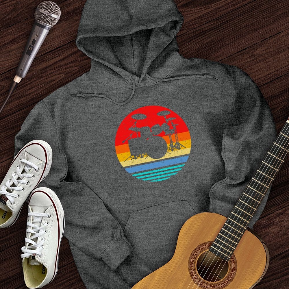 Vintage Drum Set Hoodie