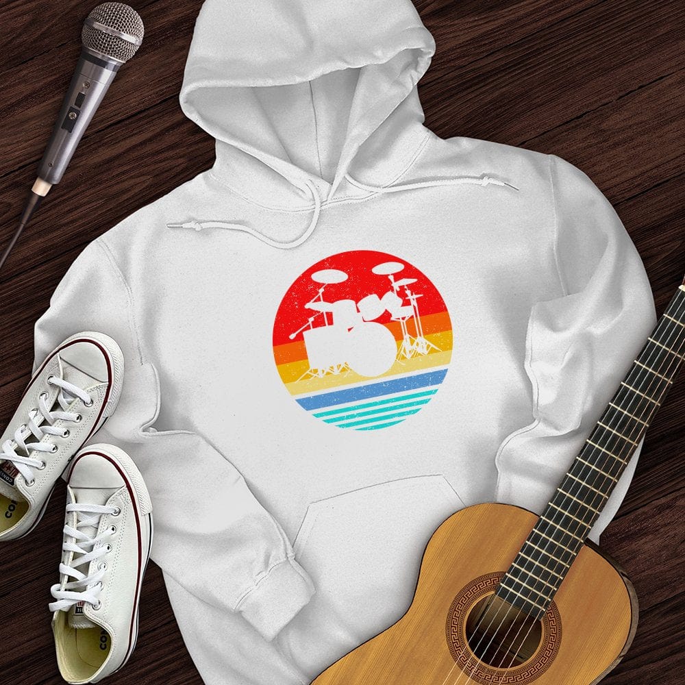 Vintage Drum Set Hoodie
