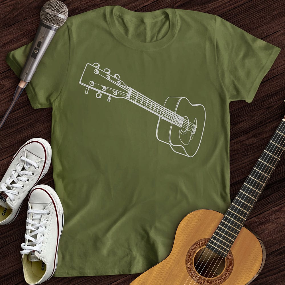 3D Guitar T-Shirt