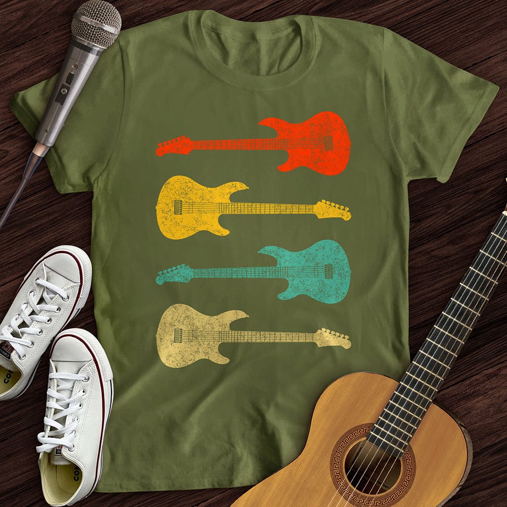 Vintage Bass Guitar T-Shirt
