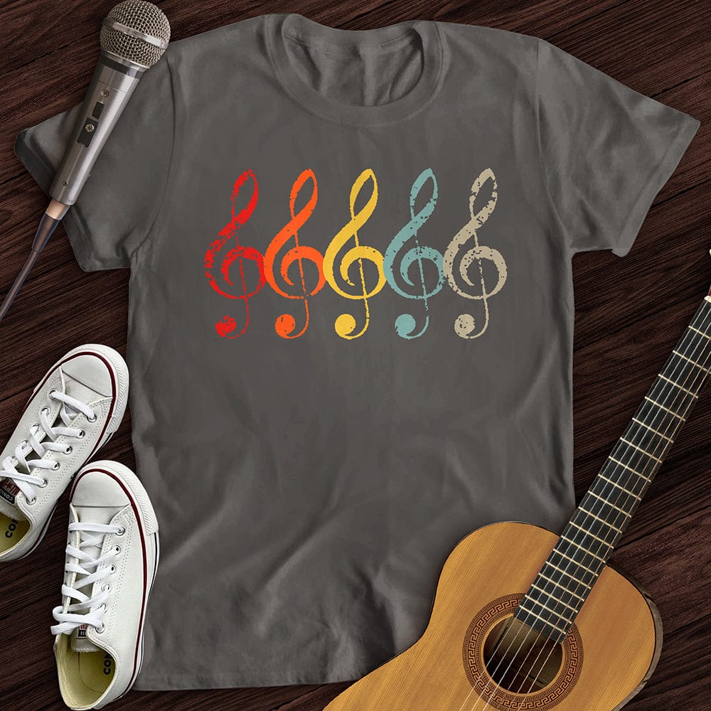 Vintage Treble Clef T-Shirt