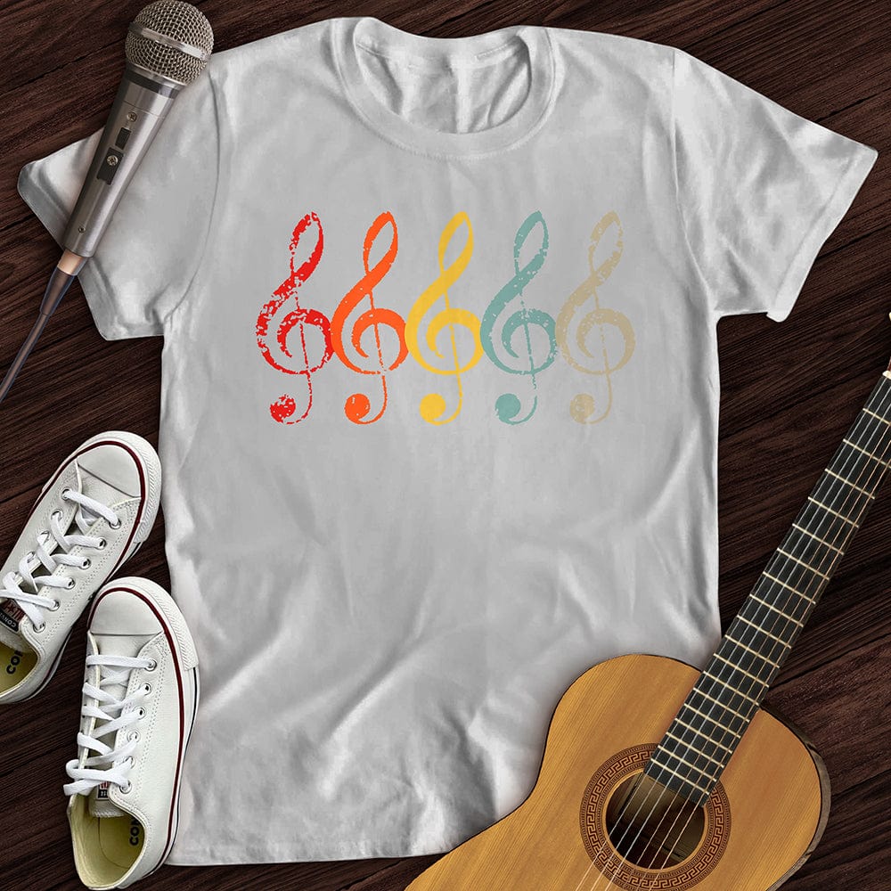 Vintage Treble Clef T-Shirt
