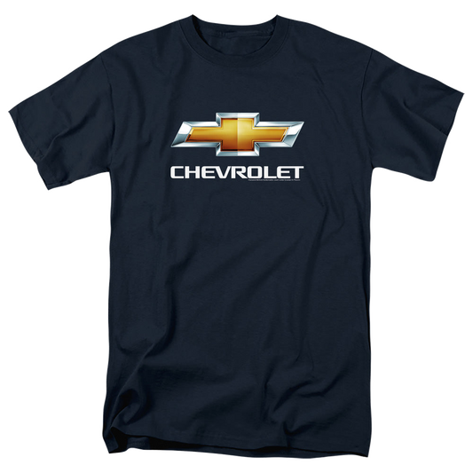 Chevrolet Chevy Bowtie Stacked - Men's Regular Fit T-Shirt Style002
