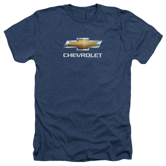 Chevrolet Chevy Bowtie Stacked - Men's Heather T-Shirt Style002