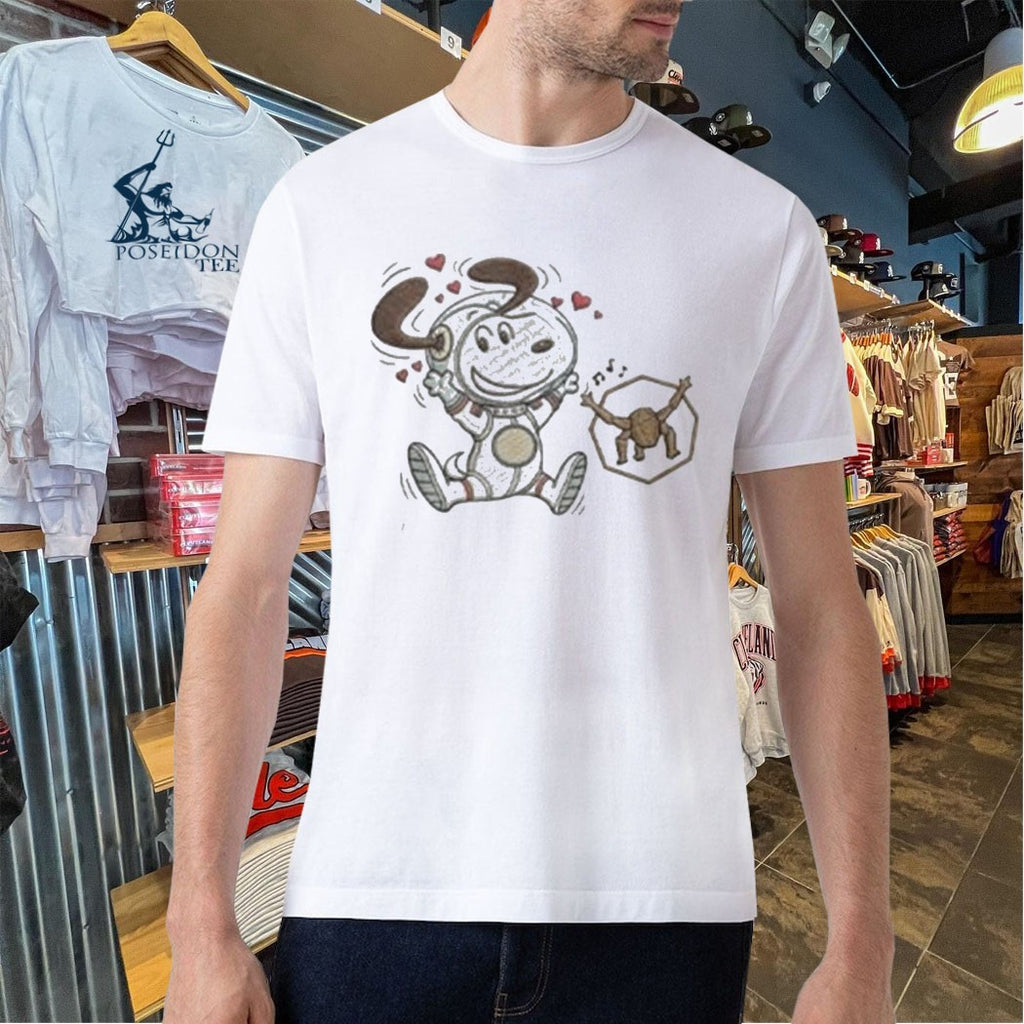 Project Hail Mary Rocky Amaze Cute Dog Embroidered T-shirt