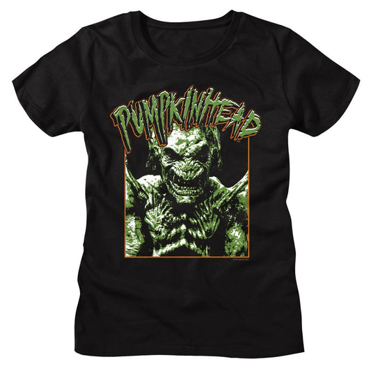 Pumpkinhead - Photo And Logo Womens T-Shirt