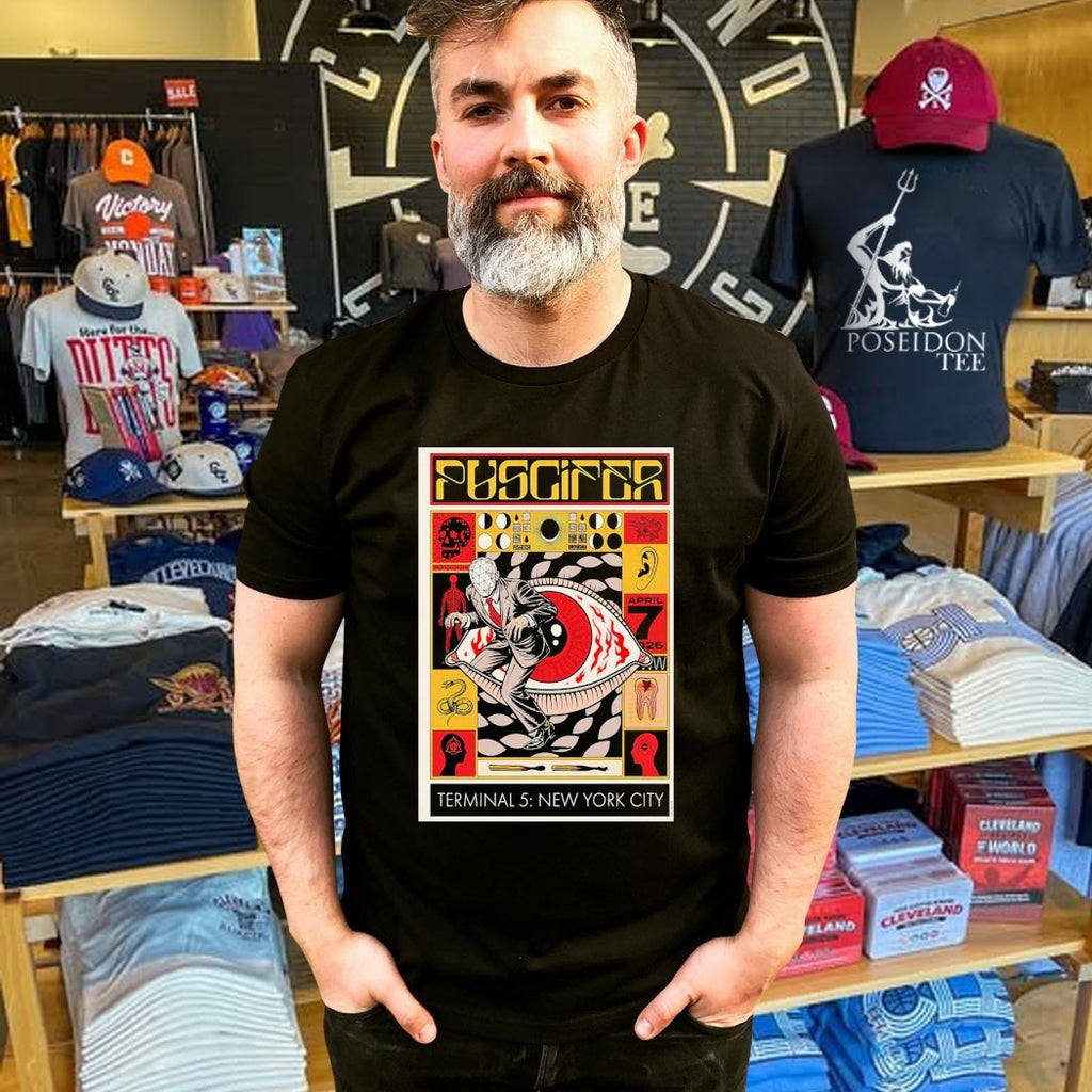 Puscifer Manhattan, Ny April 7 2026 Tour T-shirt