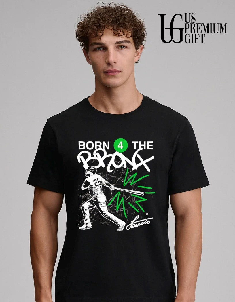 Luis Garcia Jr. Born 4 the Bronx New York Yankees baseball shirt
