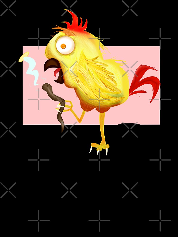 Crazy Chicken by Mariia Berezhna
