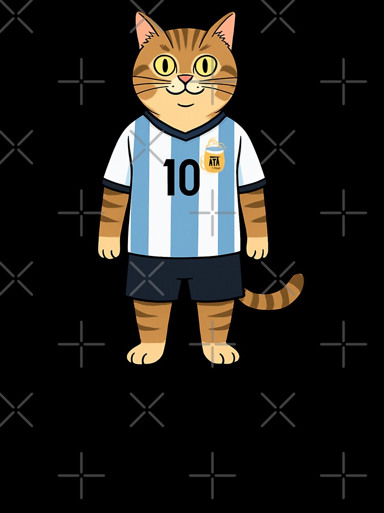 Lionel the Soccer Cat by JerboT-shirt